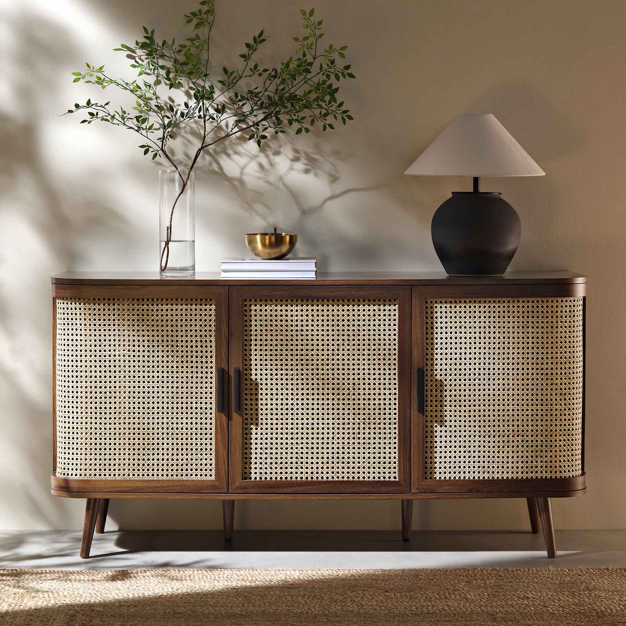 The Loma Rattan Sideboard