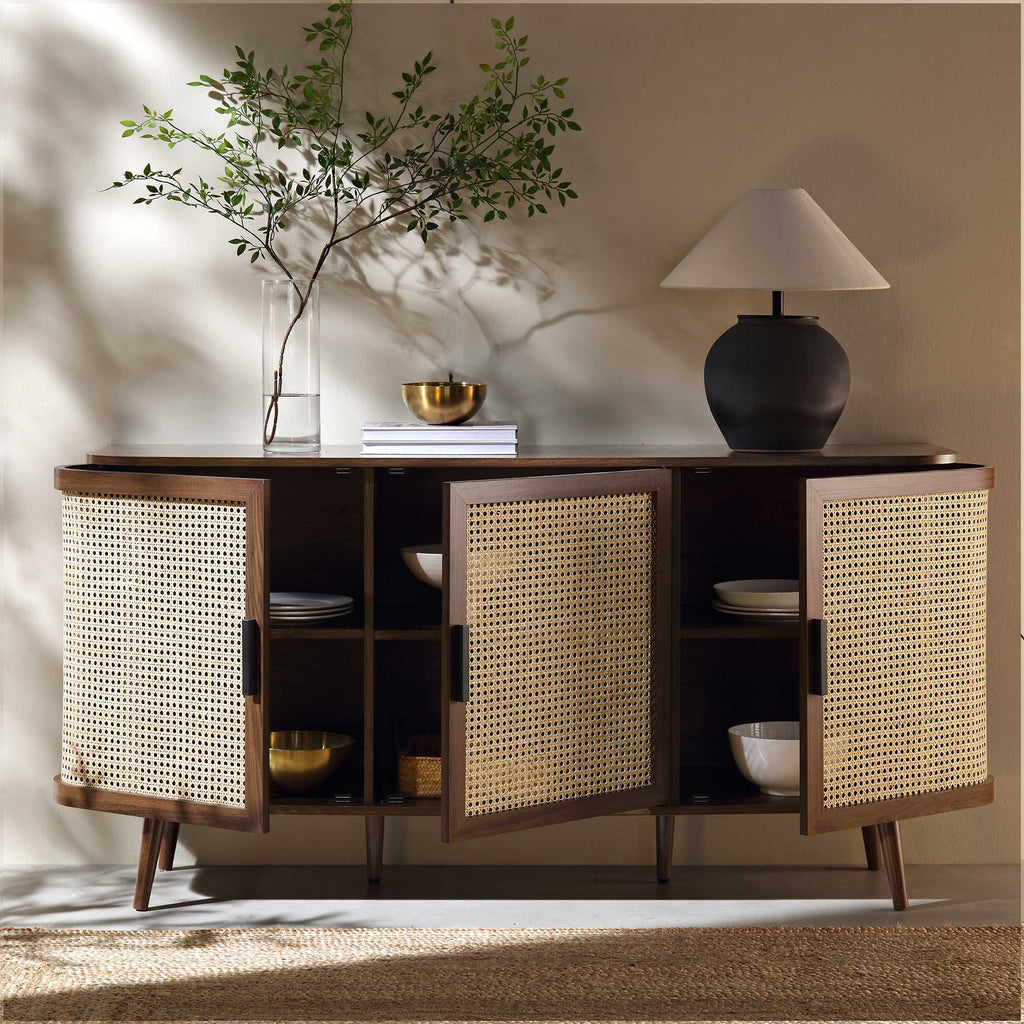The Loma Rattan Sideboard
