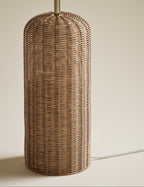 Lotus Rattan Floor Lamp